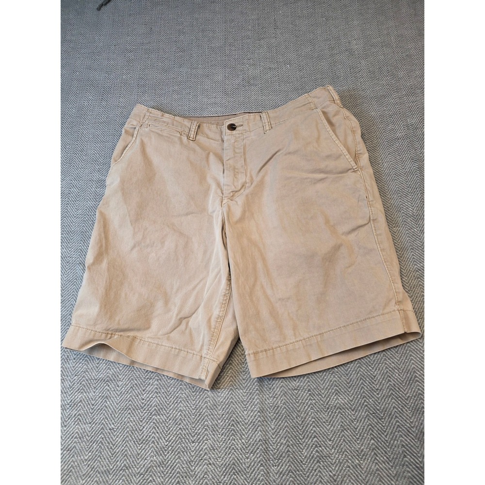 American Eagle Chino Shorts Men's 33 Beige Ne(x)t Level Flex Classic Fit Outdoor